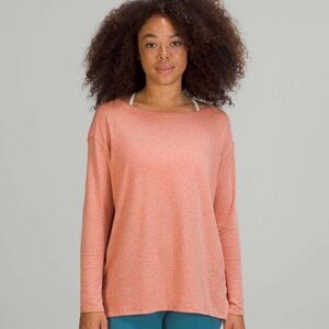 lululemon athletica Coral Long Sleeve Top